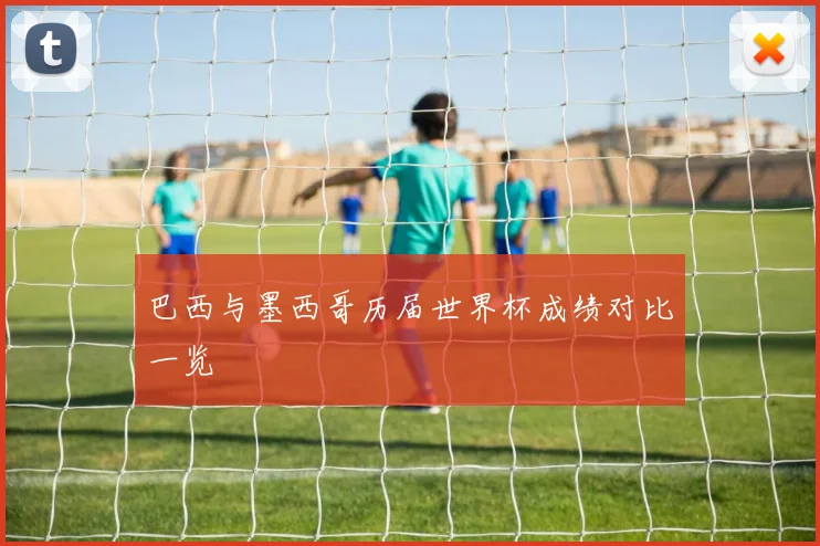 巴西与墨西哥历届世界杯成绩对比一览